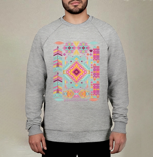 Фотография футболки Trendy tribal ornament