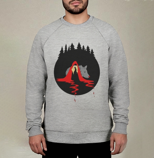 Фотография футболки Cute red riding hood / Милая Красная Шапочка