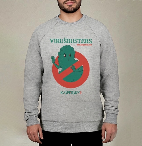 Фотография футболки virusbusters / Охотники за вирусами