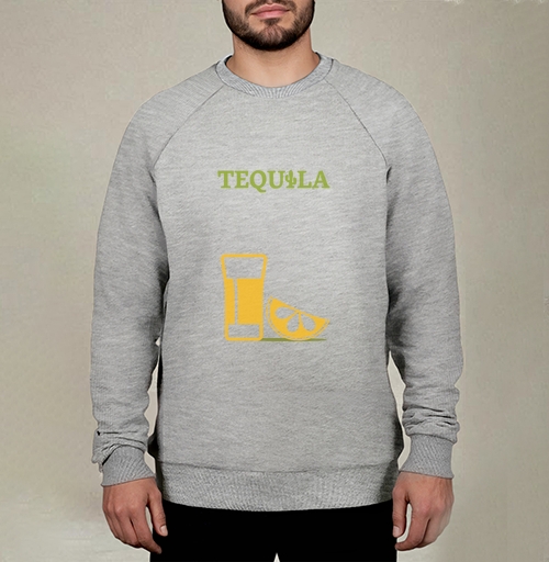 Фотография футболки Яркий минималистичный плакат TEQUILA с мексиканским стилем