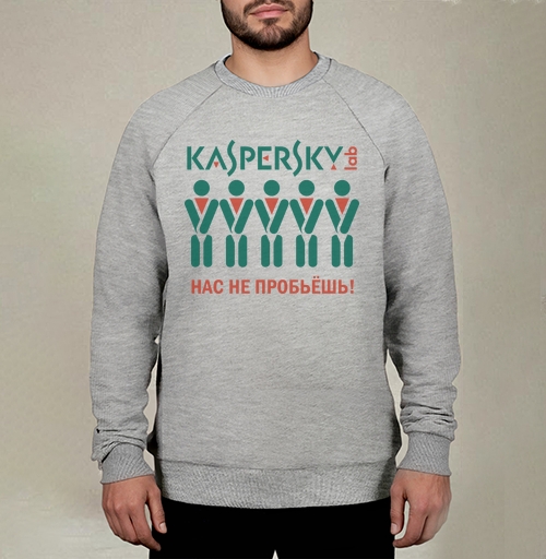 Фотография футболки Символ защиты Kaspersky Lab – плакат единства и силы