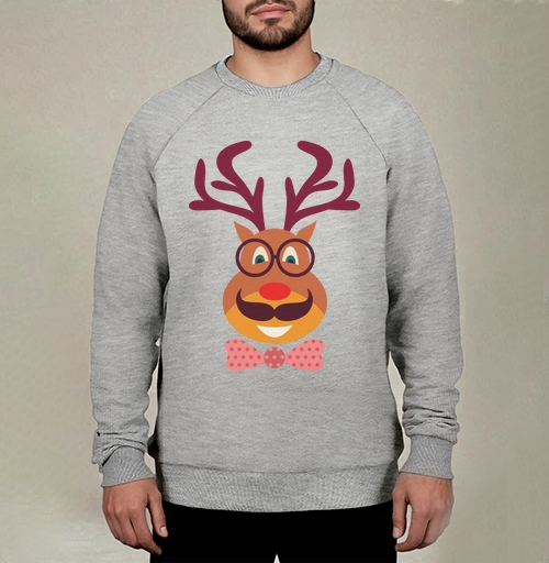 Фотография футболки Hipster Deer / Олень-хипстер