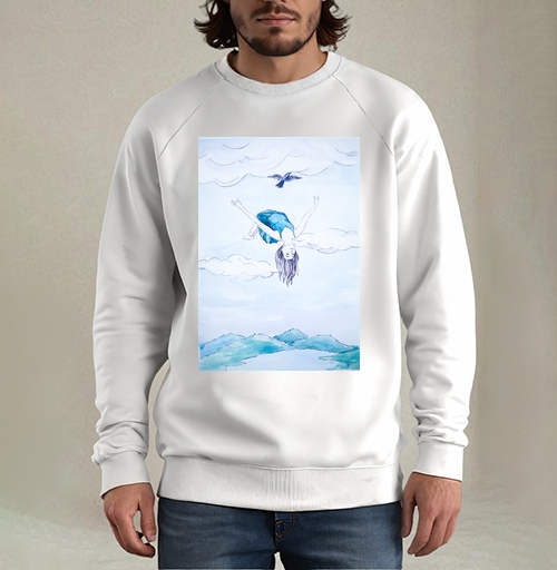 Фотография футболки Волшебство парения: бирюзовое платье мечты