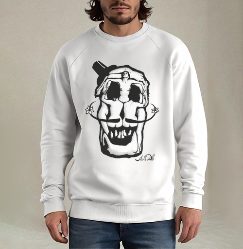 Фотография футболки Dali Skull