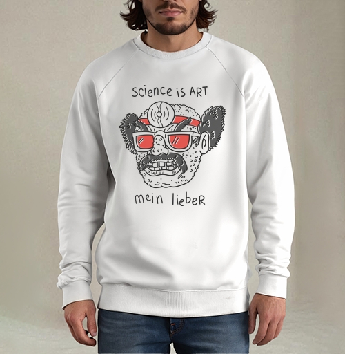 Фотография футболки Наука это искусство