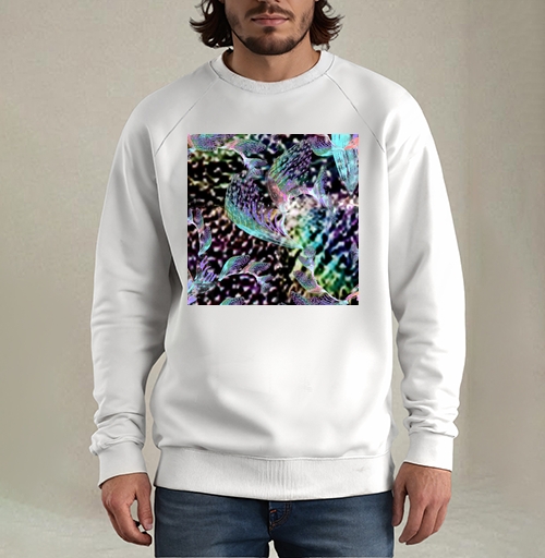 Фотография футболки Неоновый танец тропиков запах блеск voile shimmer print trend 2021