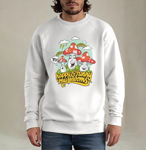 Фотография футболки Funny Mushrooms