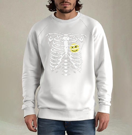 Фотография футболки Скелет смайл