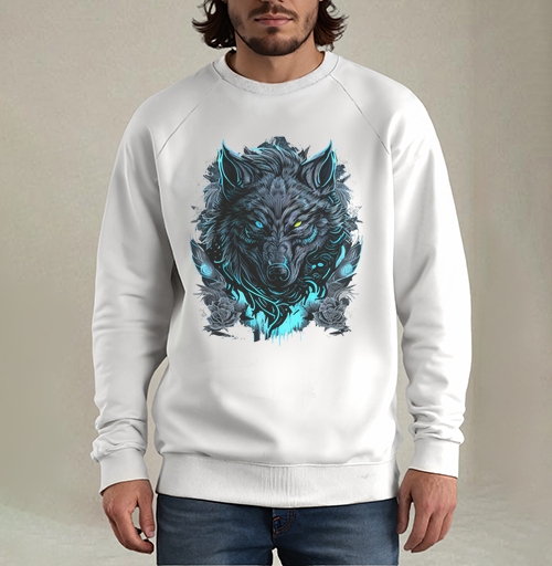 Фотография футболки Брутальный волк