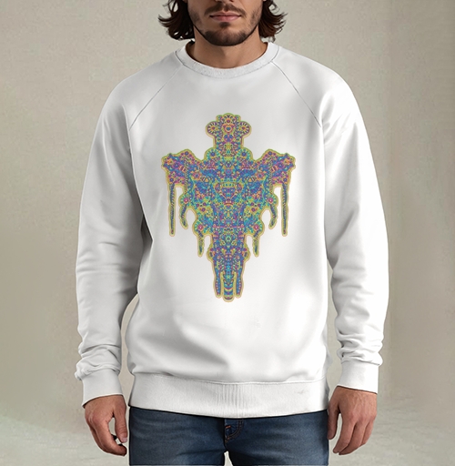 Фотография футболки Visionary Totem Unfolding / Визионерский тотем из хаоса сознания