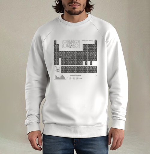 Фотография футболки Periodic table of DJing