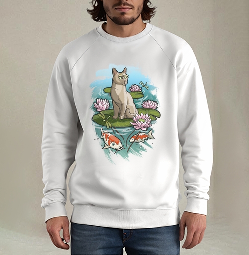 Фотография футболки SummerCat / Летний кот