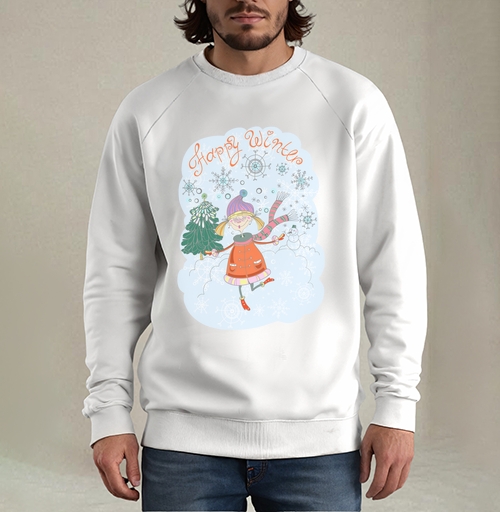 Фотография футболки Happy Winter / Счастливой зимы
