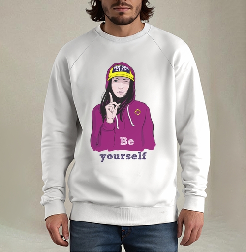 Фотография футболки Be yourself