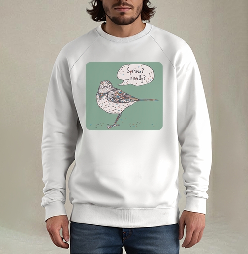 Фотография футболки Spring bird / Весенняя птичка
