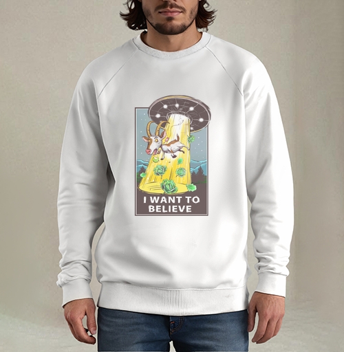 Фотография футболки I want to believe