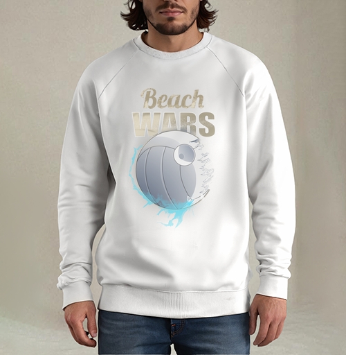 Фотография футболки Футболка Beach Wars с волейбольным дизайном