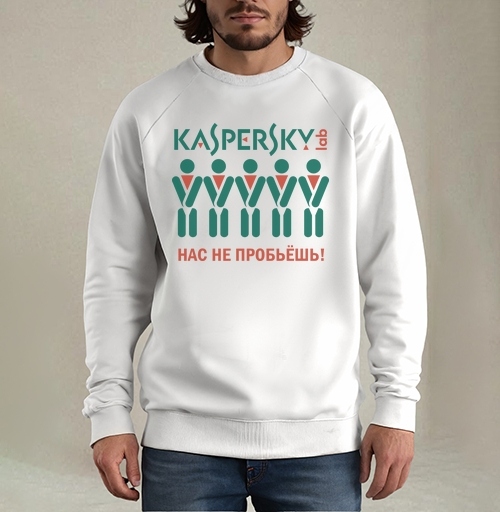 Фотография футболки Символ защиты Kaspersky Lab – плакат единства и силы