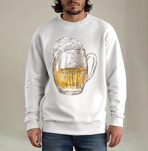 Фотография футболки Янтарная кружка пива Beer Time