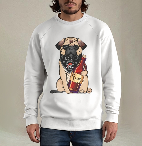 Фотография футболки Pirate pug