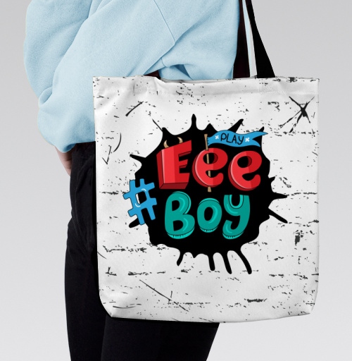 Фотография футболки Eee Boy. Play. / Иии Мальчик. Играй.