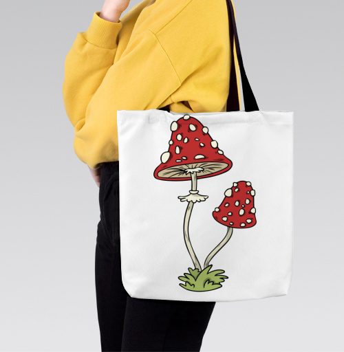 Фотография футболки Mushrooms Грибочки