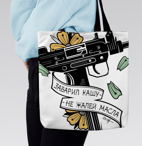 Фотография футболки Заварил кашу - не жалей масла