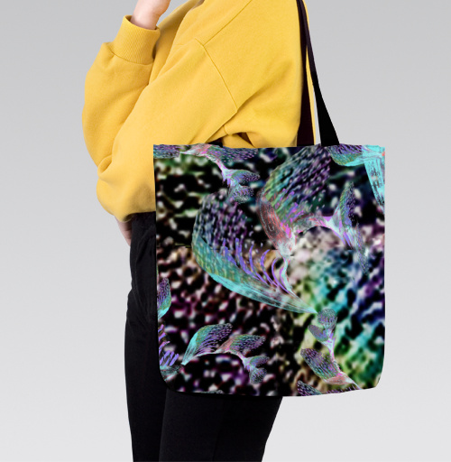 Фотография футболки Неоновый танец тропиков запах блеск voile shimmer print trend 2021