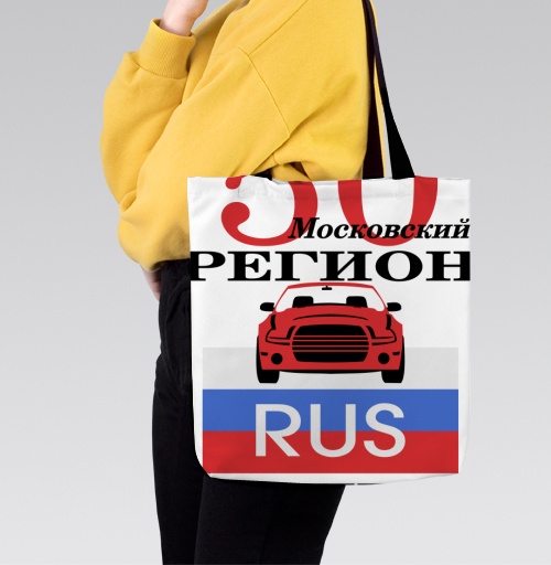 Фотография футболки Красный автомобиль Москва Московский регион рулит