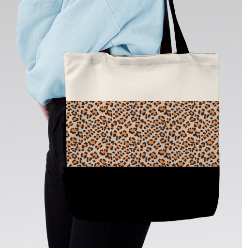 Фотография футболки Элегантная леопардовая полоса / Elegant leopard stripe pattern