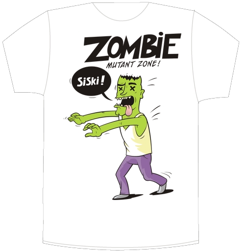 Фотография футболки Zombie - Mutant Zone!