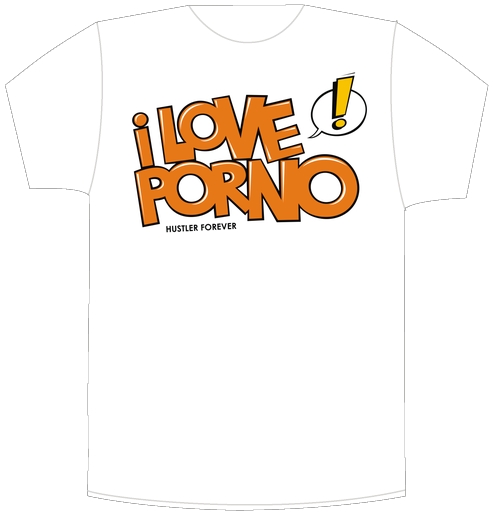 Фотография футболки I love porno