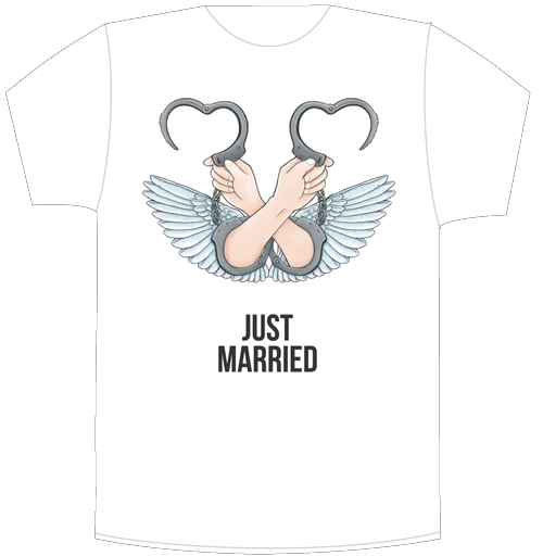 Фотография футболки Just Married