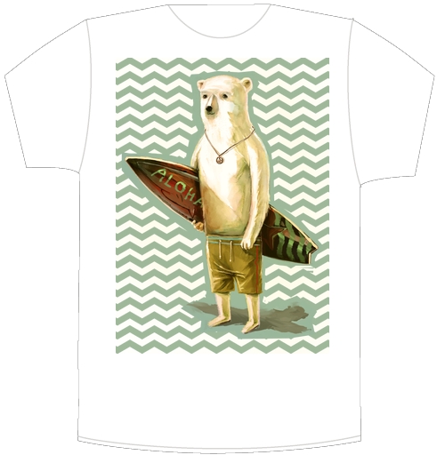 Фотография футболки Алоха