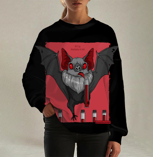 Фотография футболки Летучая мышка