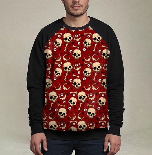 Фотография футболки Черепа и кости
