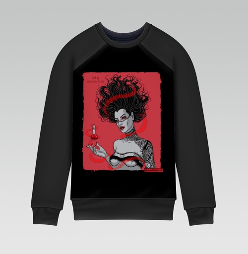 Фотография футболки Темная ведьма с зельем