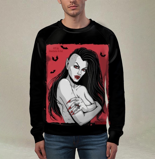 Фотография футболки Прекрасная вампирша