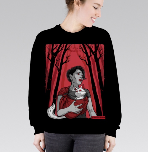 Фотография футболки Призрачный лес