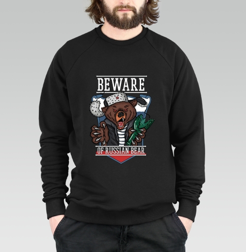 Фотография футболки Бойся русского медведя