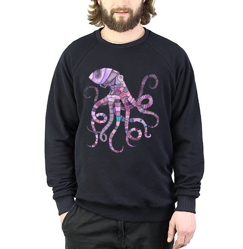 Фотография футболки Кибер осьминог