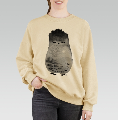 Фотография футболки Неизвестное животное – сова