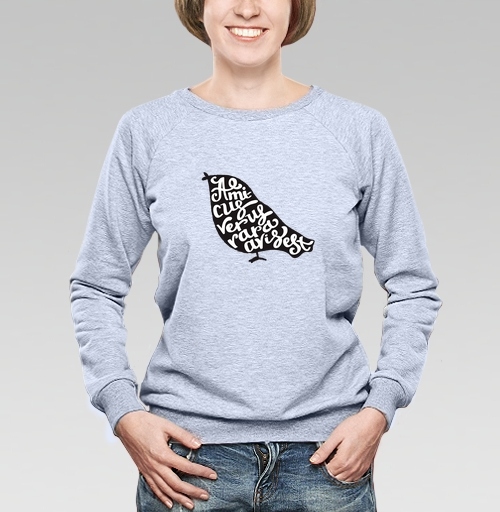 Фотография футболки Хороший друг - редкая птица (латынь)
