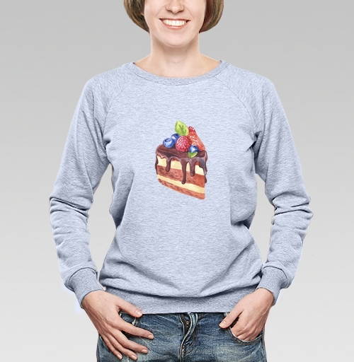 Фотография футболки Тортик с ягодами 