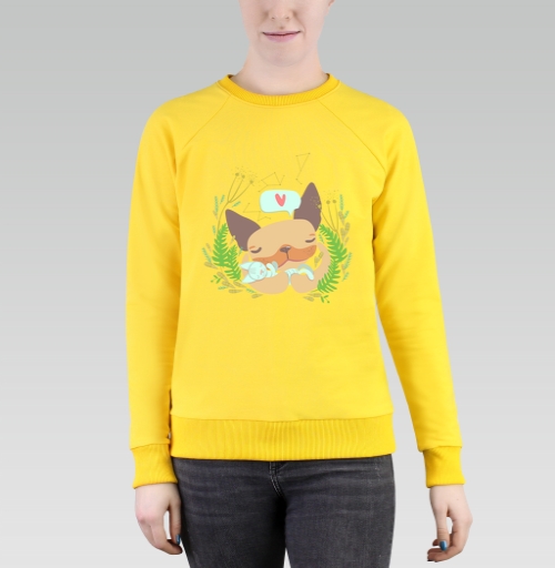 Фотография футболки Ушастый малыш и тряпичный котик