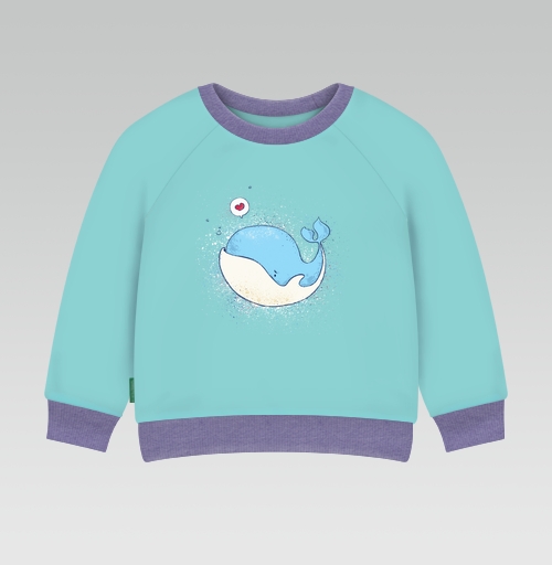 Фотография футболки Влюбленный кит