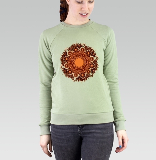 Фотография футболки Ornamental round pattern