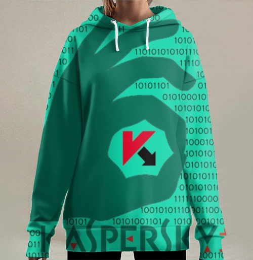 Фотография футболки Надёжность Kaspersky в цифровом пространстве