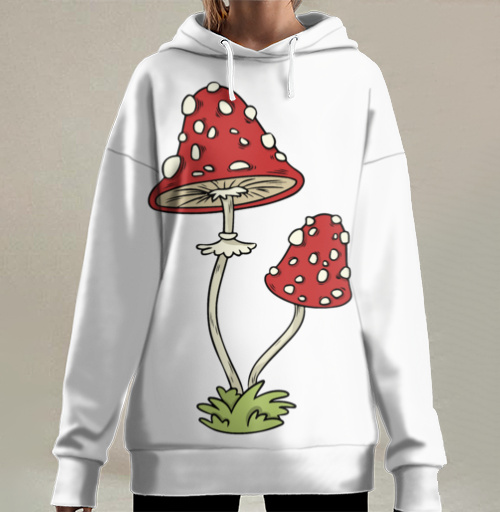 Фотография футболки Mushrooms Грибочки