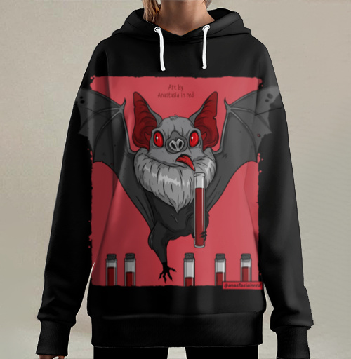 Фотография футболки Летучая мышка